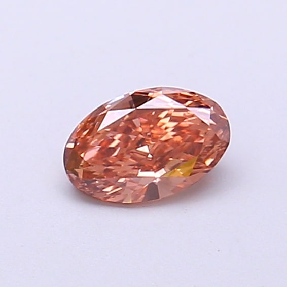 Fancy Lab Grown Diamond OVAL Shape 0.36 cts VS1 Grade FANCY BROWN Color: Fancy Lab Grown Diamond OVAL Shape 0.36 cts VS1 Grade FANCY BROWN Color. Natural fancy colour lab-grown diamond, certified. Ideal for bespoke fine jewelry, engagement rings, and collectors of rare fan