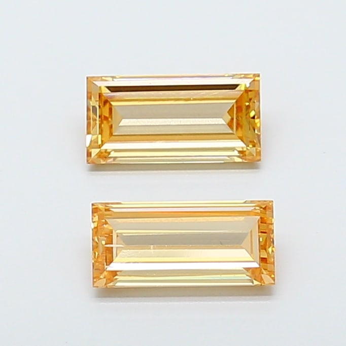 Fancy Lab Grown Diamond BAGUETTE Shape 1.04 cts SI1 Grade FANCY INTENSE BROWN Color: Fancy Lab Grown Diamond BAGUETTE Shape 1.04 cts SI1 Grade FANCY INTENSE BROWN Color. Natural fancy colour lab-grown diamond, certified. Ideal for bespoke fine jewelry, engagement rings, and collectors