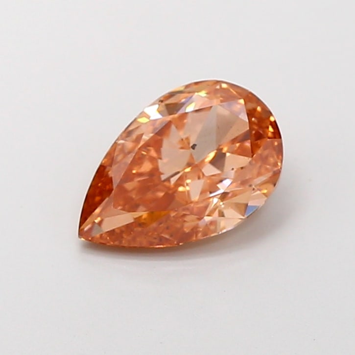 Fancy Lab Grown Diamond PEAR Shape 1.66 cts SI1 Grade FANCY BROWN Color: Fancy Lab Grown Diamond PEAR Shape 1.66 cts SI1 Grade FANCY BROWN Color. Natural fancy colour lab-grown diamond, certified. Ideal for bespoke fine jewelry, engagement rings, and collectors of rare fan