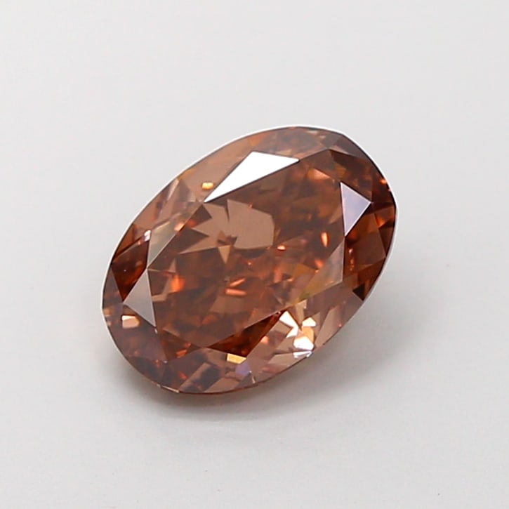 Fancy Lab Grown Diamond OVAL Shape 2.12 cts VS1 Grade FANCY DARK BROWN Color: Fancy Lab Grown Diamond OVAL Shape 2.12 cts VS1 Grade FANCY DARK BROWN Color. Natural fancy colour lab-grown diamond, certified. Ideal for bespoke fine jewelry, engagement rings, and collectors of rar