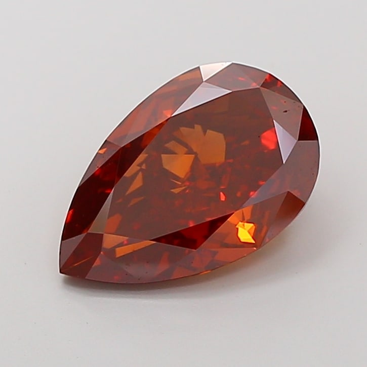 Fancy Lab Grown Diamond PEAR Shape 5.5 cts VS1 Grade FANCY DEEP BROWN Color: Fancy Lab Grown Diamond PEAR Shape 5.5 cts VS1 Grade FANCY DEEP BROWN Color. Natural fancy colour lab-grown diamond, certified. Ideal for bespoke fine jewelry, engagement rings, and collectors of rare