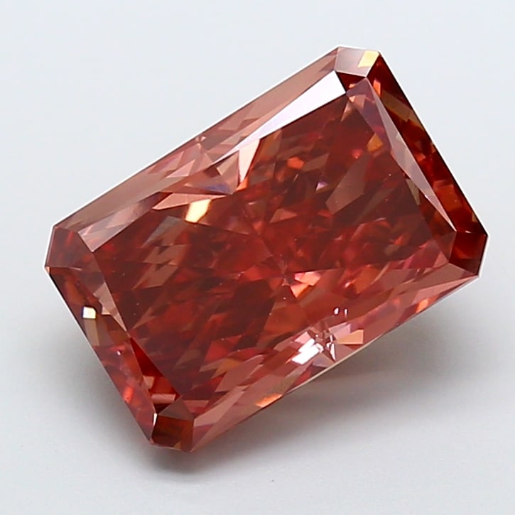 Fancy Lab Grown Diamond RADIANT Shape 7.36 cts VS1 Grade FANCY VIVID BROWN Color: Fancy Lab Grown Diamond RADIANT Shape 7.36 cts VS1 Grade FANCY VIVID BROWN Color. Natural fancy colour lab-grown diamond, certified. Ideal for bespoke fine jewelry, engagement rings, and collectors of