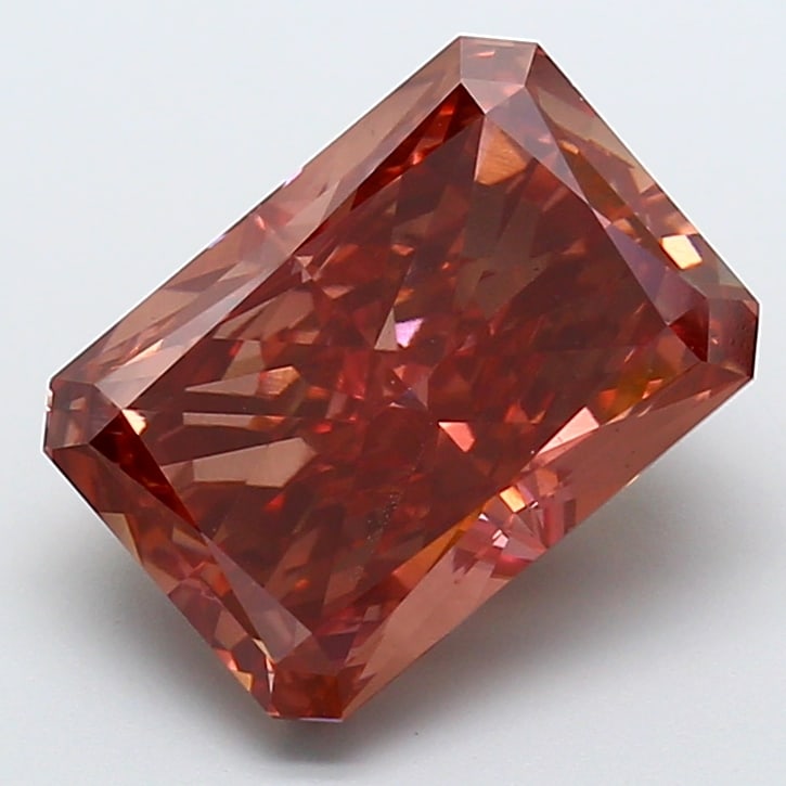 Fancy Lab Grown Diamond RADIANT Shape 9.34 cts VS2 Grade FANCY VIVID BROWN Color: Fancy Lab Grown Diamond RADIANT Shape 9.34 cts VS2 Grade FANCY VIVID BROWN Color. Natural fancy colour lab-grown diamond, certified. Ideal for bespoke fine jewelry, engagement rings, and collectors of