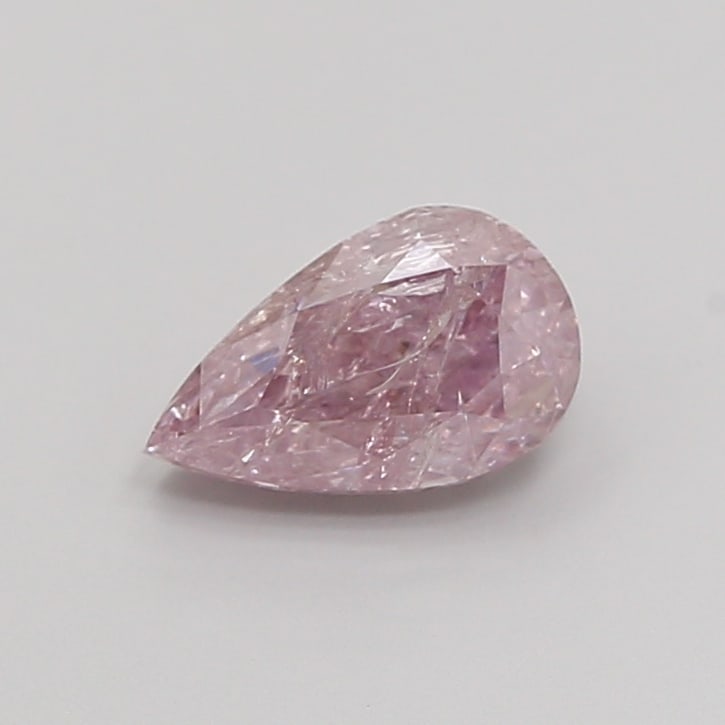 Fancy Lab Grown Diamond PEAR Shape 1.02 cts I3 Grade FANCY PURPLE-PINK Color: Fancy Lab Grown Diamond PEAR Shape 1.02 cts I3 Grade FANCY PURPLE-PINK Color. Natural fancy colour lab-grown diamond, certified. Ideal for bespoke fine jewelry, engagement rings, and collectors of rar