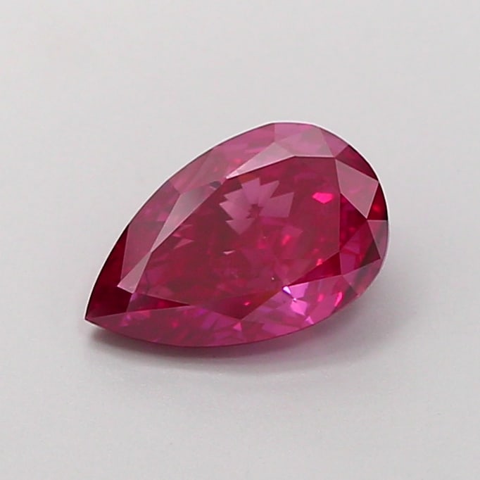 Fancy Lab Grown Diamond PEAR Shape 1.27 cts SI1 Grade FANCY VIVID PURPLE Color: Fancy Lab Grown Diamond PEAR Shape 1.27 cts SI1 Grade FANCY VIVID PURPLE Color. Natural fancy colour lab-grown diamond, certified. Ideal for bespoke fine jewelry, engagement rings, and collectors of r