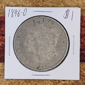 Very Nice Silver Morgan Dollar 1896-O