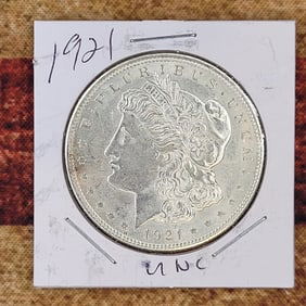 Very Nice Silver Morgan Dollar 1921