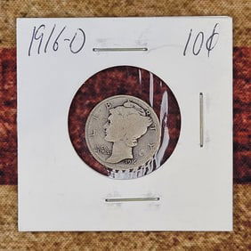 Key Date Mercury Dime 1916-D
