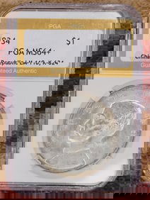 Amazing Year 23 (1934) Junk L&M-110 Dollar PGA MS64+