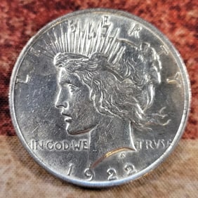 Nice Old Silver Peace Dollar 1922