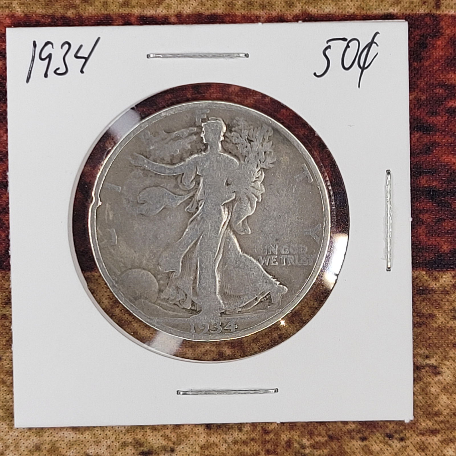 Very Nice Silver Liberty Half Dollar 1934: Very Nice Silver Liberty Half Dollar 1934See Pics for DetailsShipping with USPS. We combine shipping for multiple lots.