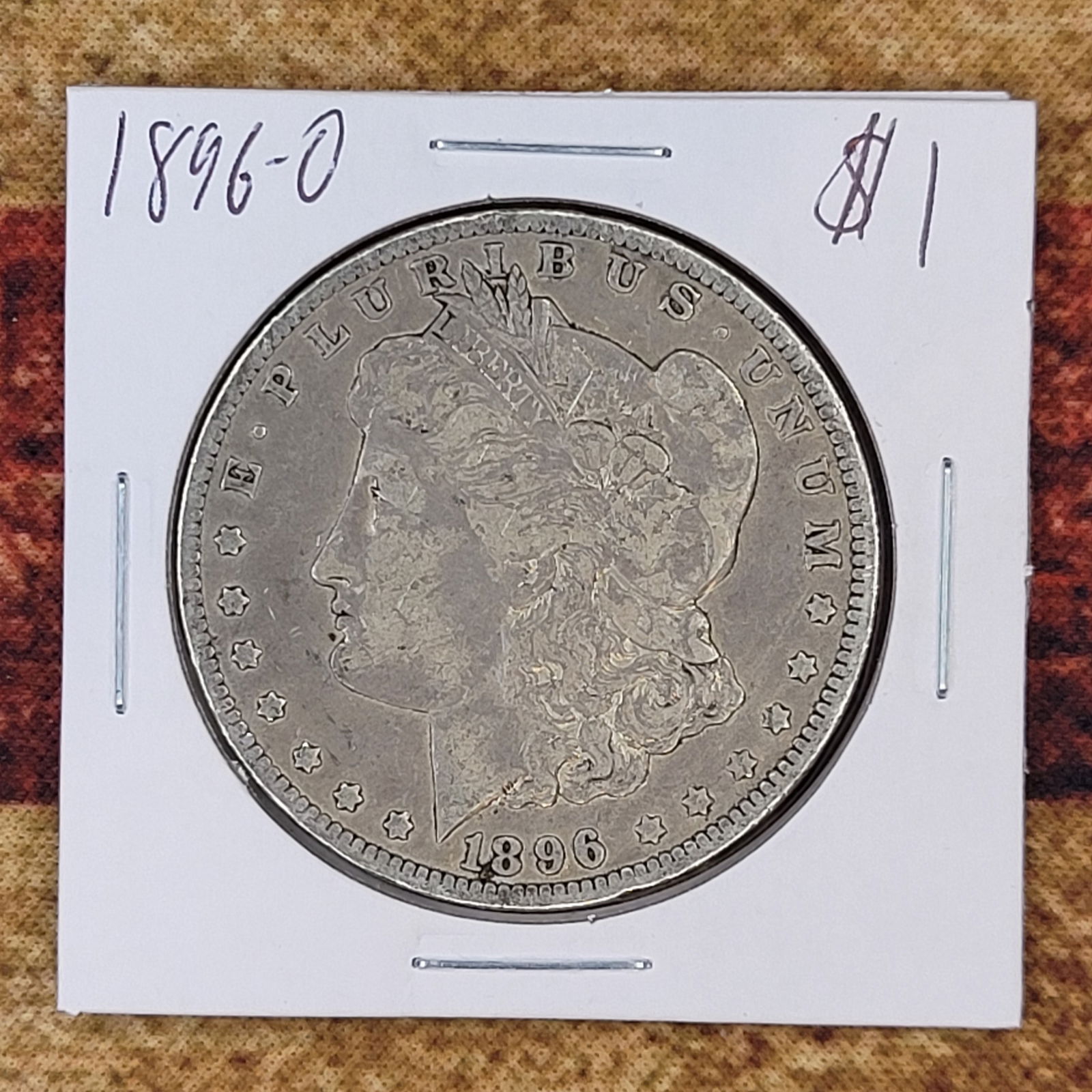 Very Nice Silver Morgan Dollar 1896-O (1 of 2)