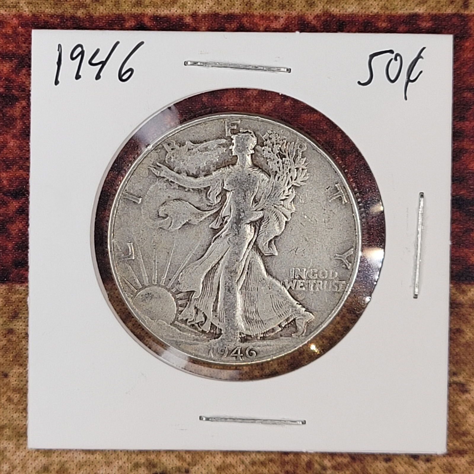 Very Nice Silver Liberty Half Dollar 1946: Very Nice Silver Liberty Half Dollar 1946See Pics for DetailsShipping with USPS. We combine shipping for multiple lots.