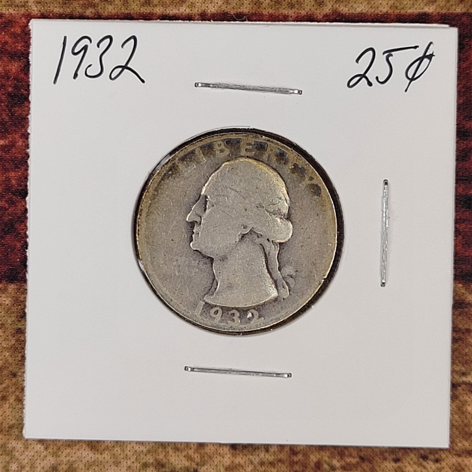 Very Nice Silver Washington Quarter 1932: Very Nice Silver Washington Quarter 1932See Pics for DetailsShipping with USPS. We combine shipping for multiple lots.