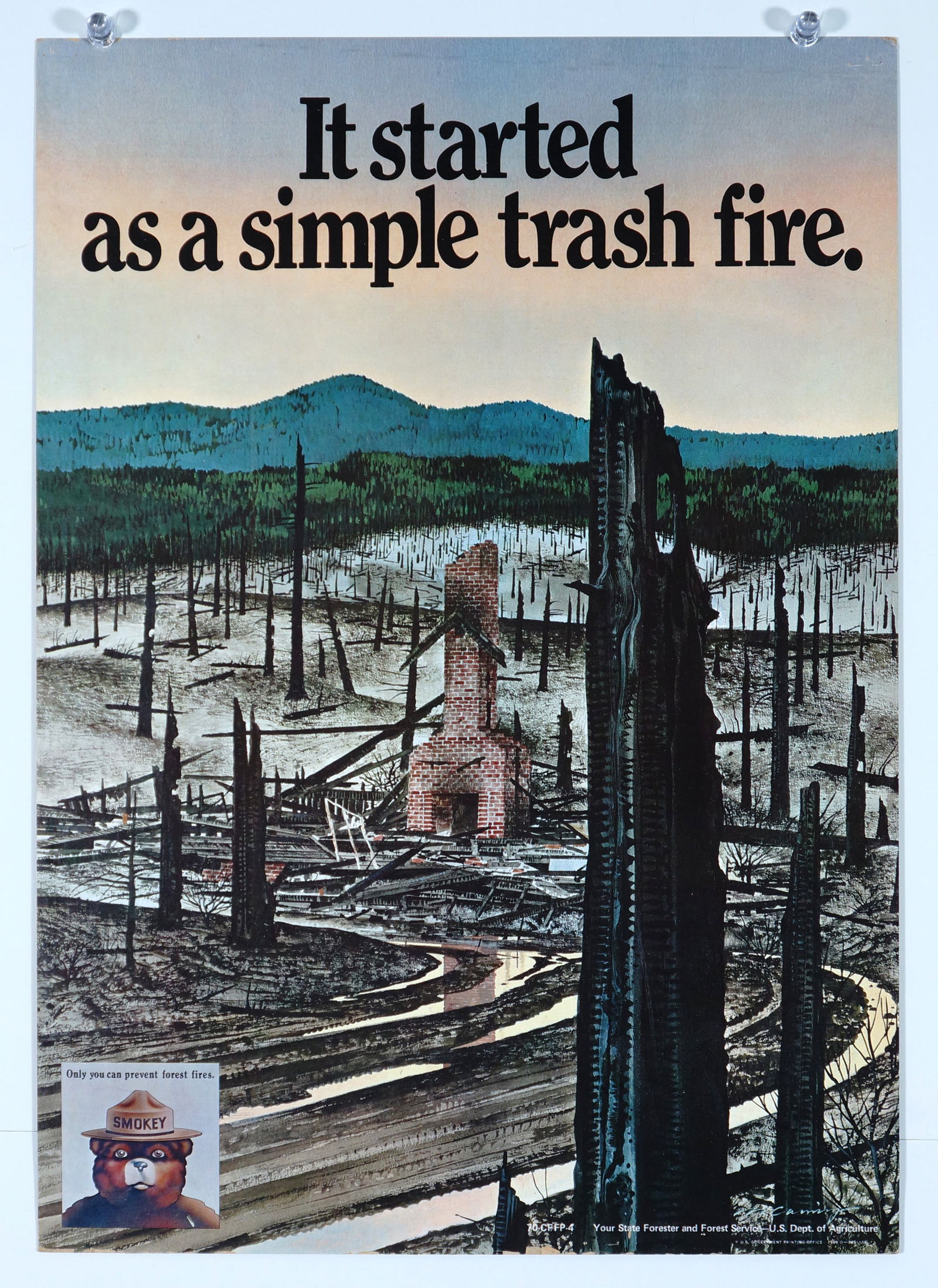 Trash Fire- U.S. Forest Service - 2