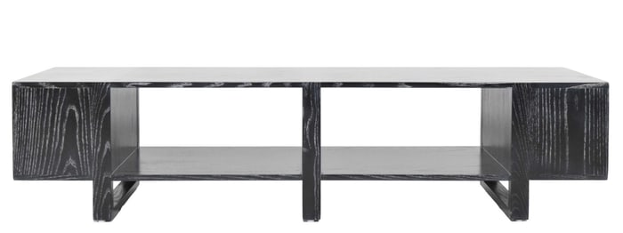 Dunbar Attributed Cocktail/Coffee Table in Cerused Ebony Oak