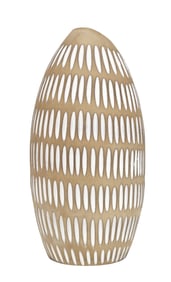 Ingrid Atterberg Ceramic Vase Model Negro Produced by Upsala Ekeby in Sweden