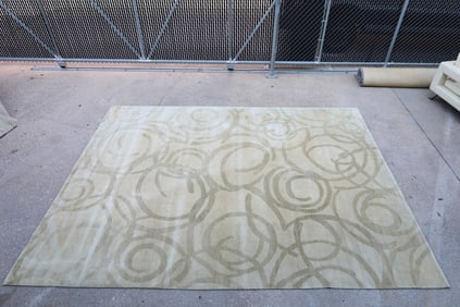 Wool and Silk Rug by Odegard