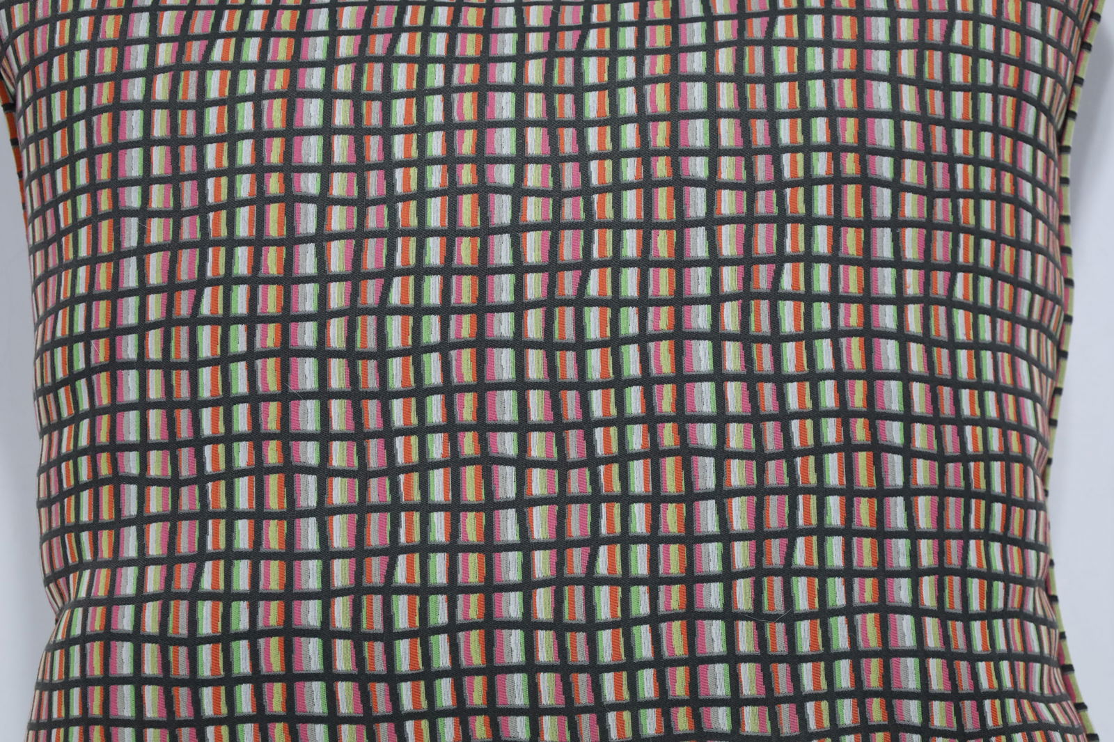 Multi Colored Large Square Pillow - 2