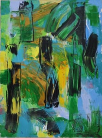 Mark Vinsun,  Oil on Canvas, "La Cana",  dtd 2003