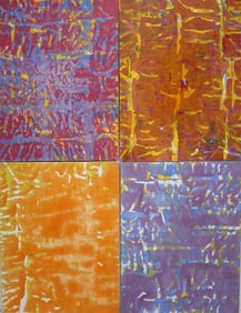 Walter Stomps, 4 Works on Canvas