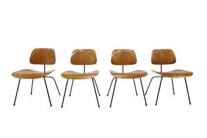 Eames DCM Chairs by Herman Miller