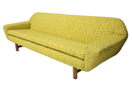 Illum Wikkelso Style Sofa in New Upholstery