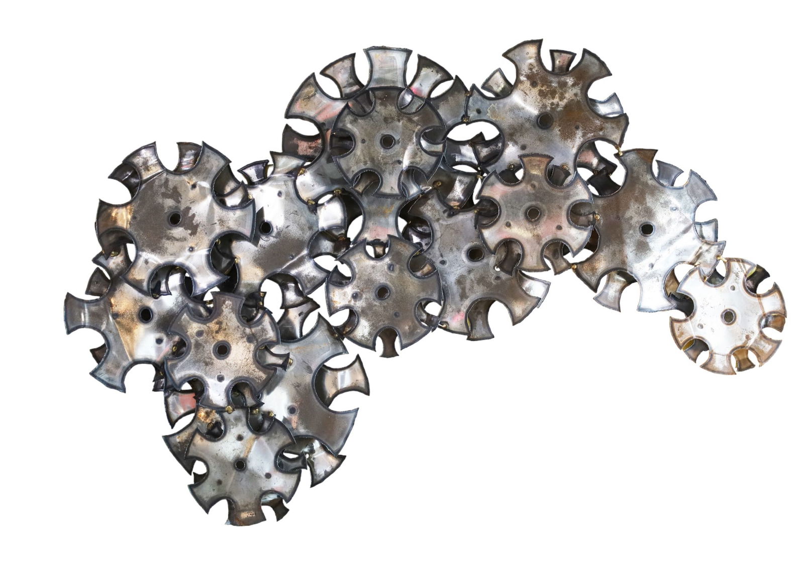 Don Freedman Brutalist Metal Sculpture: Don Freedman large brutalist metal wall sculpture, an exceptional piece that captures the essence of mid-century modern design. Renowned for his brutalist style metal wall sculpture and notable fiber