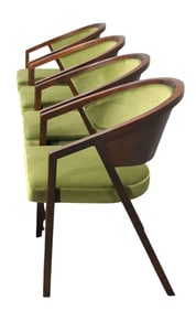 Peter Shelton and Lee Mindel Set of Four 'Shelton Mindel" Dining Chairs