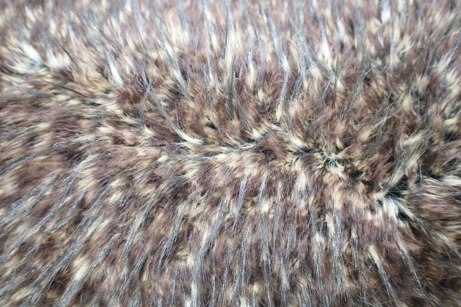 Large Rectangular Faux Fur Pillow - 2