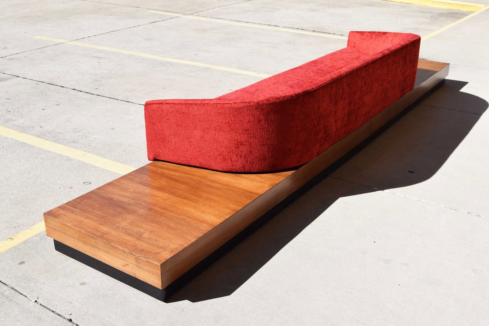 Large Adrian Pearsall Platform Sofa - 4