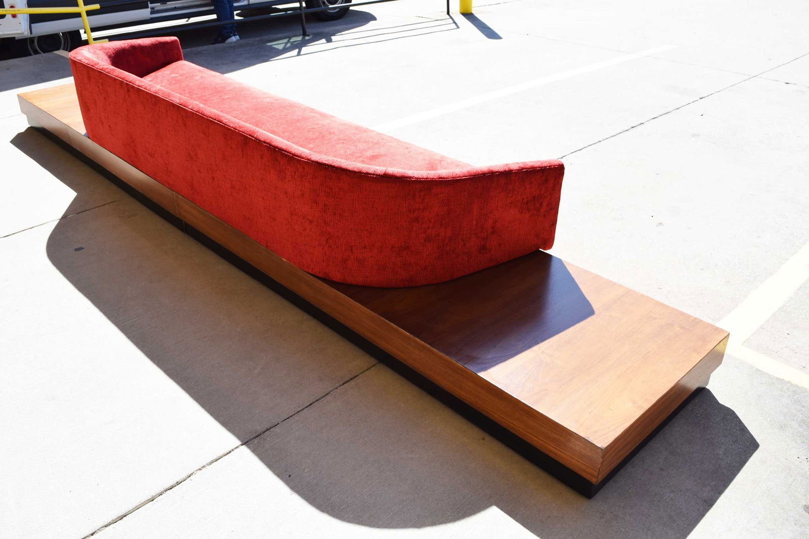 Large Adrian Pearsall Platform Sofa - 5