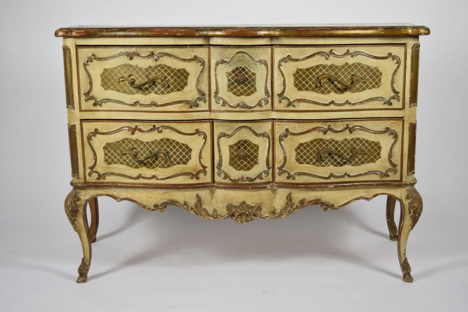 Italian Rococo Style Painted Commode - 2