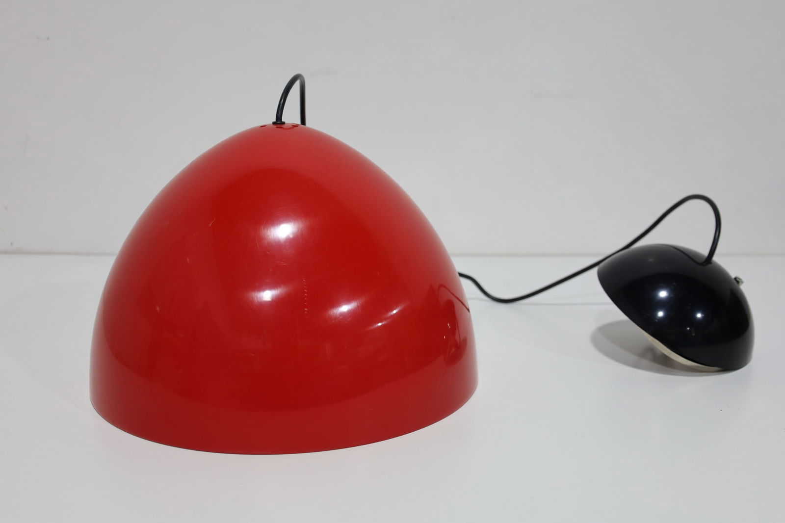 Italian Mid Century Chandelier: Italian MCM ceiling light, 23 H