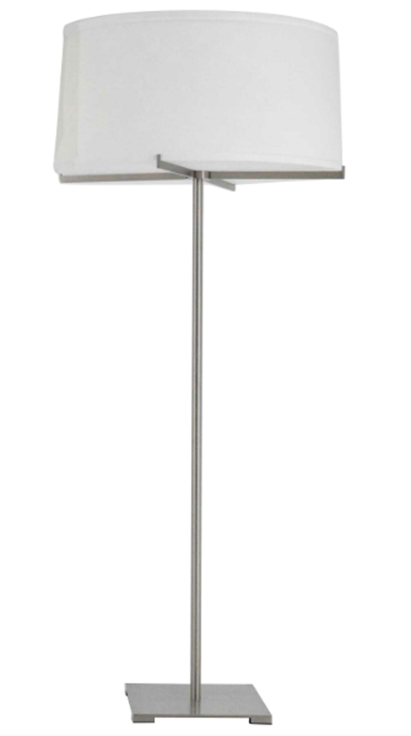Boyd St. Helena Floor Lamp: Features a sleek satin nickel finish, embodying the high-quality craftsmanship of Boyd Lighting