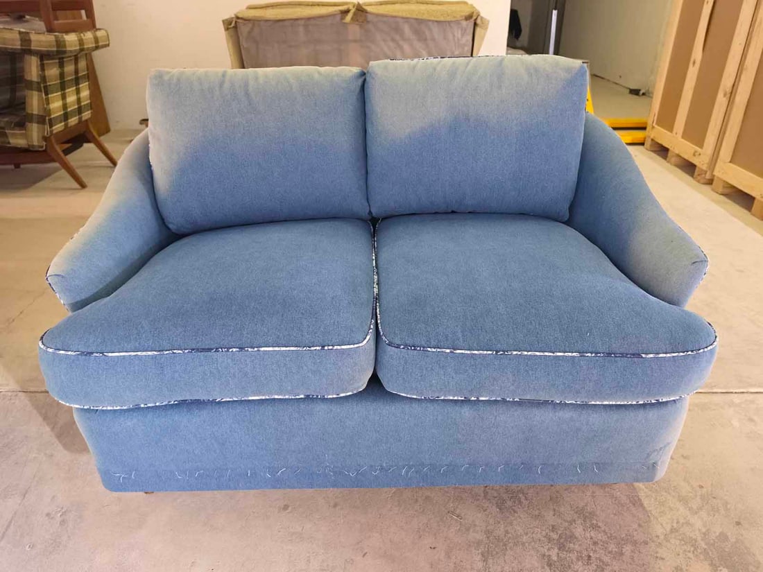 1970s Small Two Seater Sofa Dunbar Style (1 of 10)