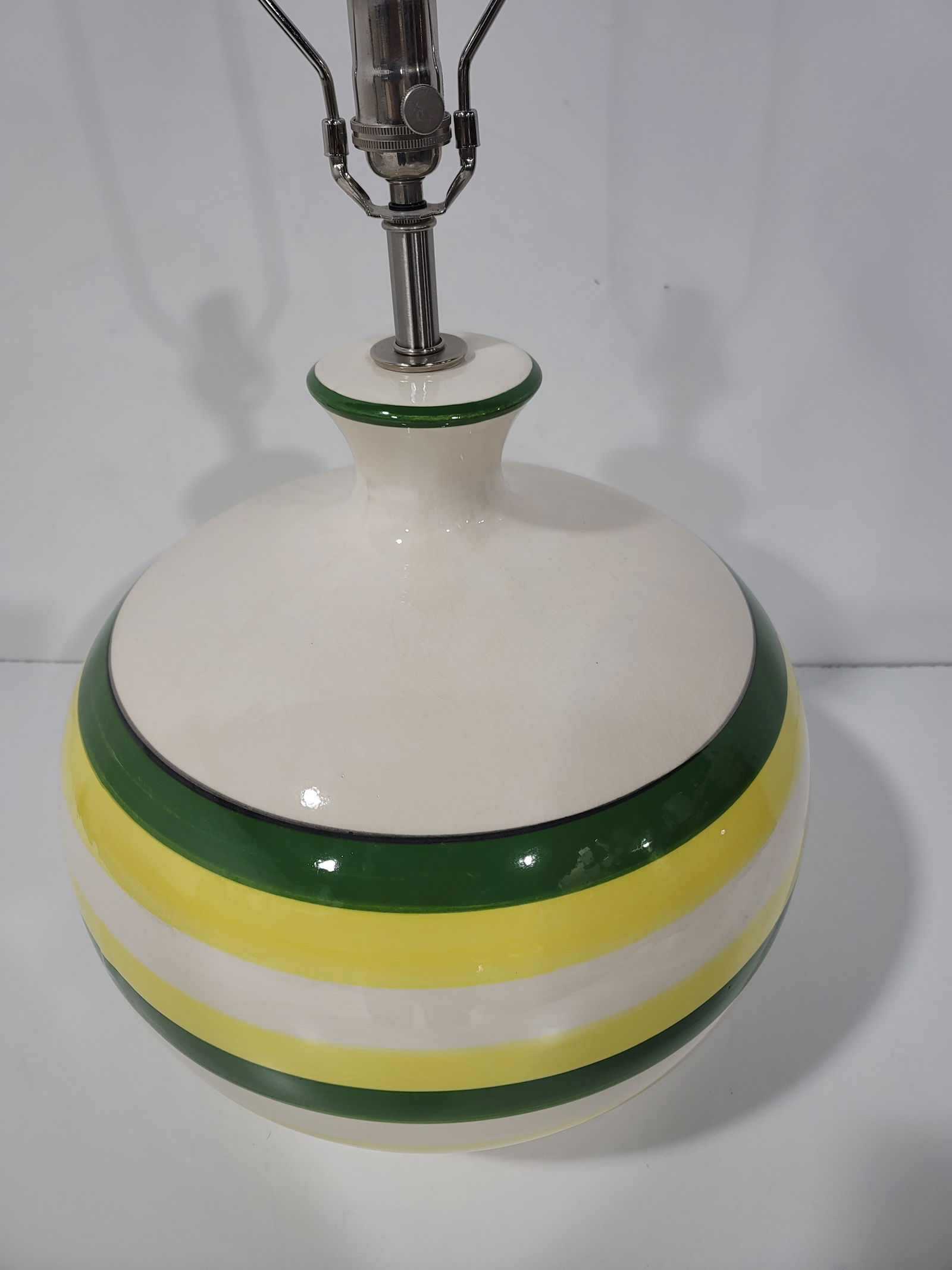 Large Ceramic Pottery Lamp - 2
