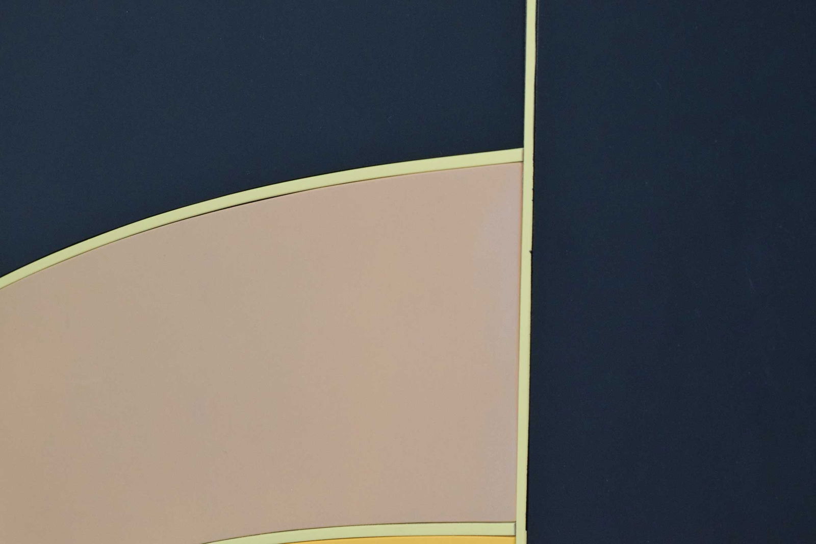 Large Frank Stella Attributed Painting on Board - 6