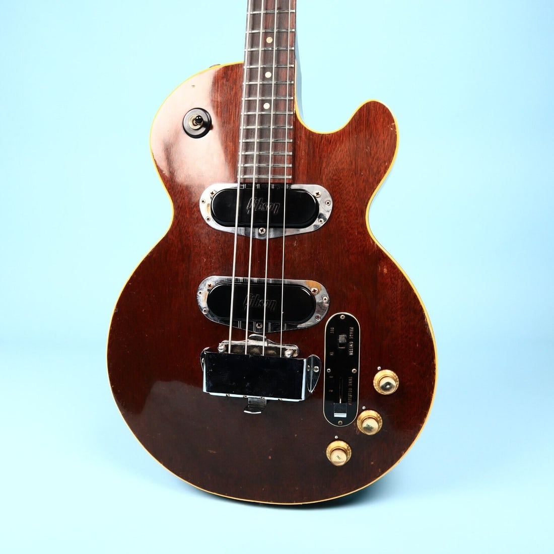 1969 Gibson Recording Bass Guitar Walnut *Headstock Repair* (1 of 20)