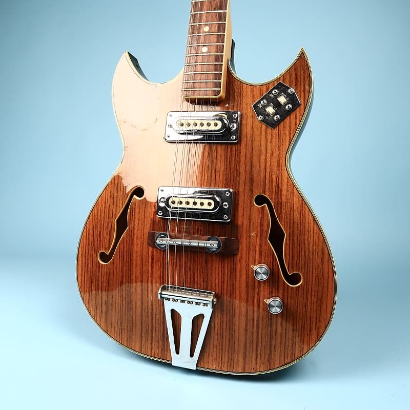 Greco "Arthur Smith" 12 string hollowbody 1960s - Natural (1 of 20)