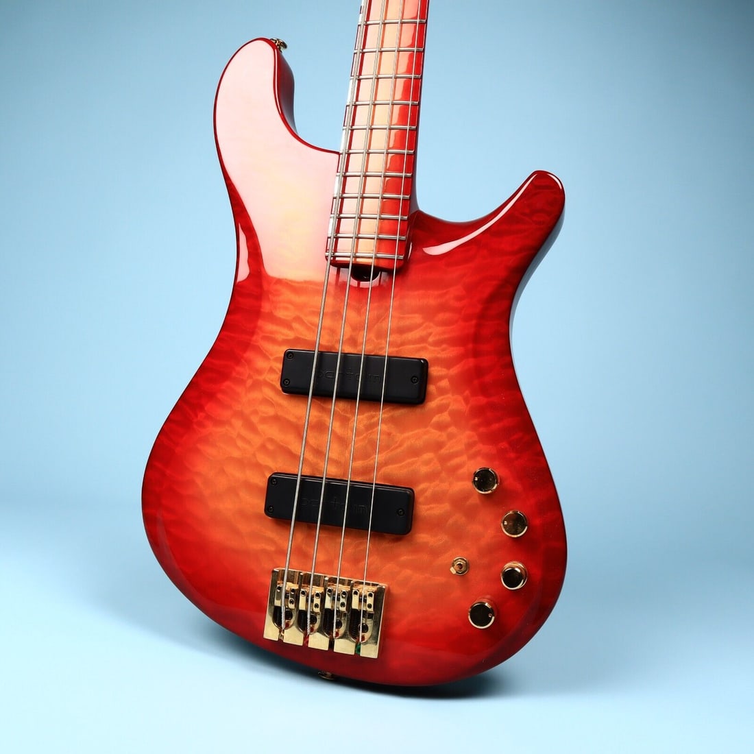 Brubaker 2002 NBS Xtreme 4 Electric Guitar String Bass USA Orangeburst (1 of 20)