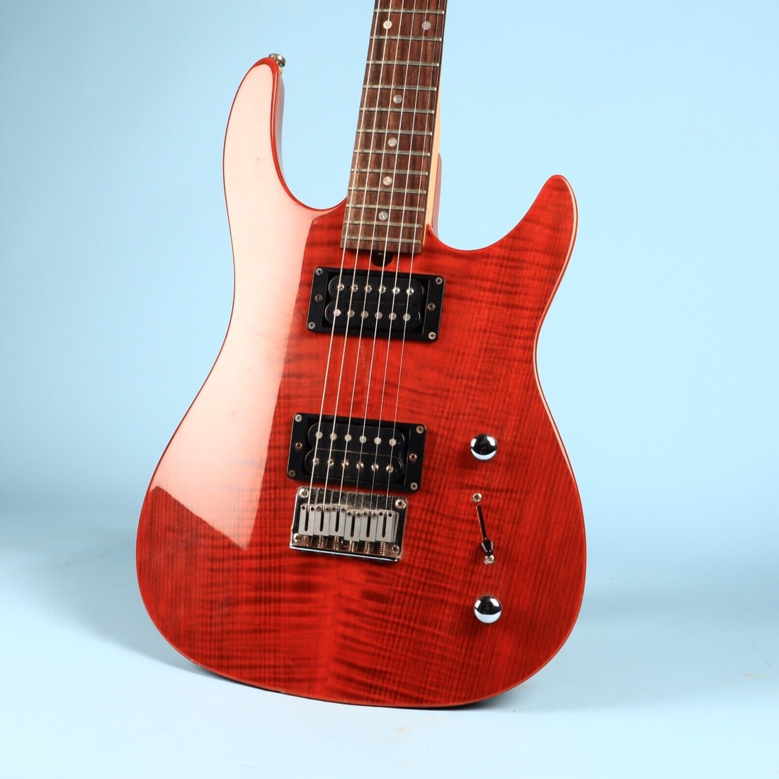 Brian Moore iM iGuitar Hardtail Red Electric Guitar (1 of 20)
