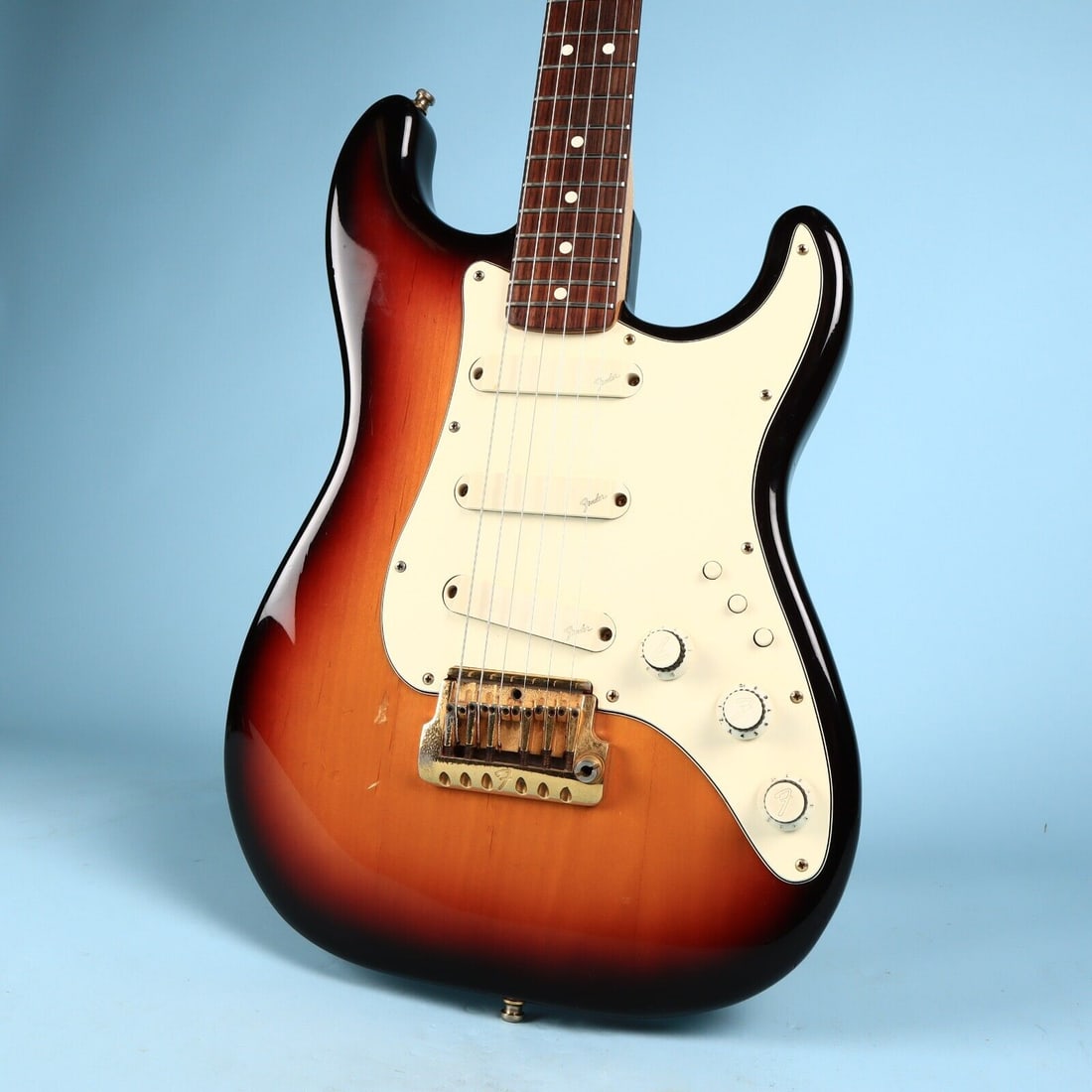 1983 Fender Stratocaster Strat Elite USA Burst Electric Guitar w/ Gold Hardware (1 of 20)