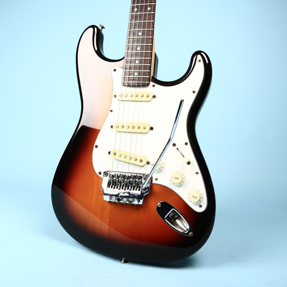 1986 Fender MIJ Contemporary Stratocaster Guitar - Tobacco Burst (1 of 20)