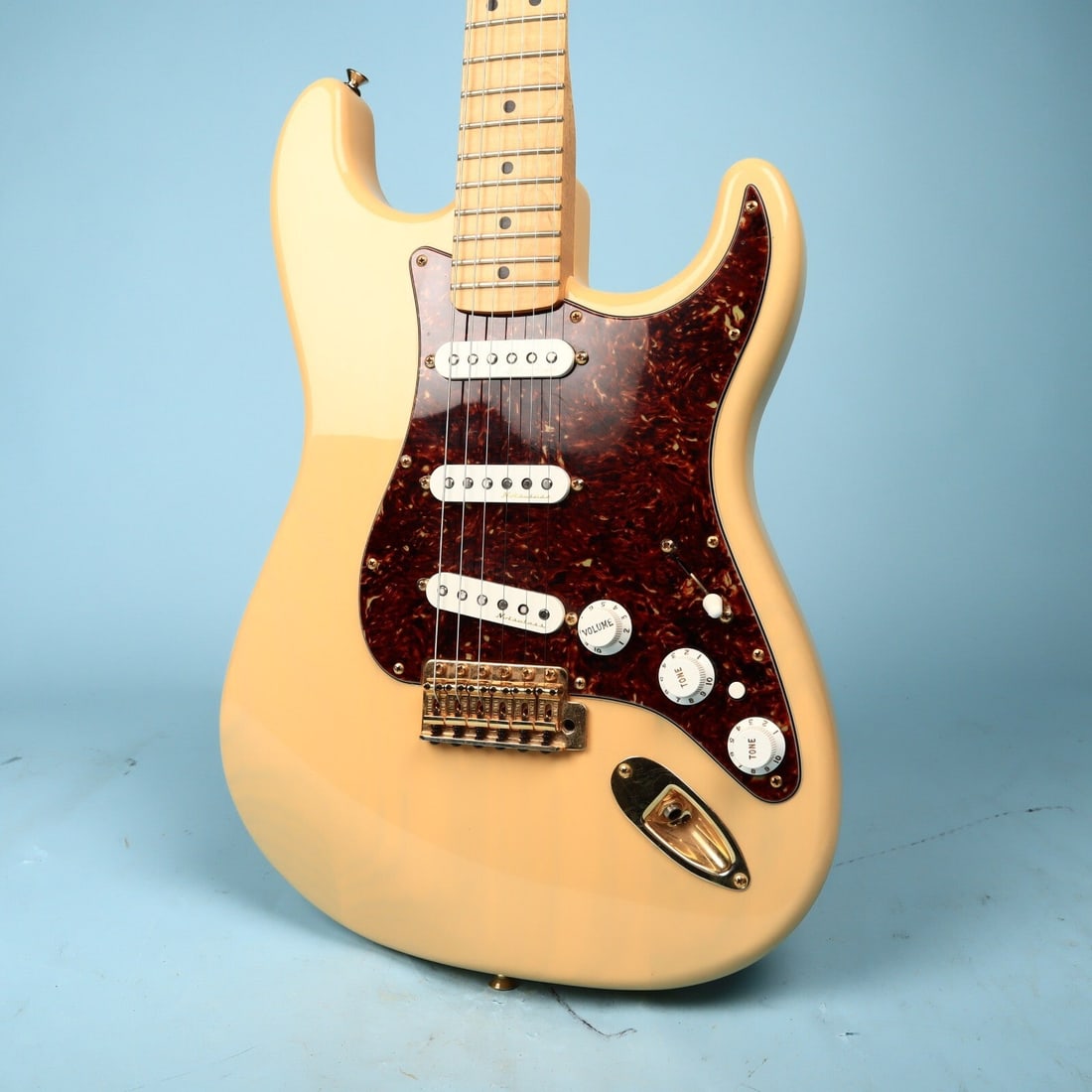 2005 Fender Mexico Deluxe Player Stratocaster Ash Honey Blonde MIM Strat Guitar (1 of 20)