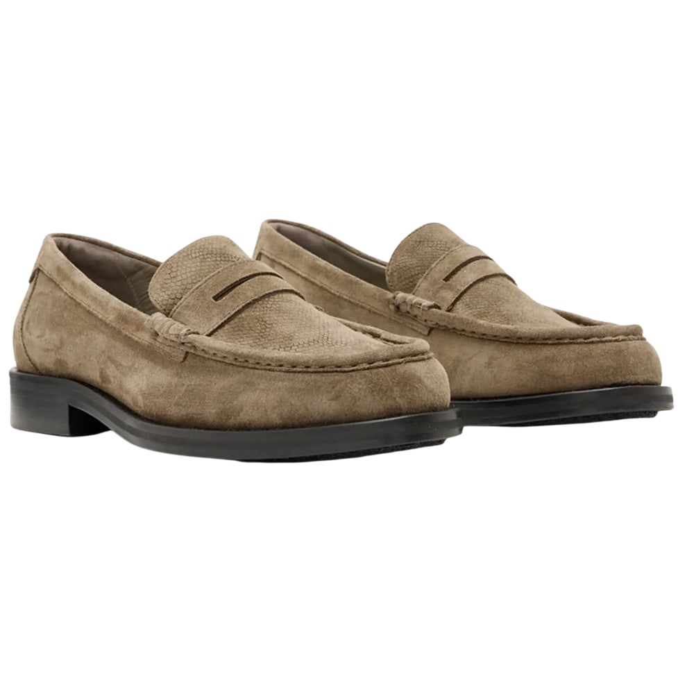 AllSaints Bloom Women Penny Loafers: AllSaints Bloom Women Penny Loafers size 9Color Topecondition New