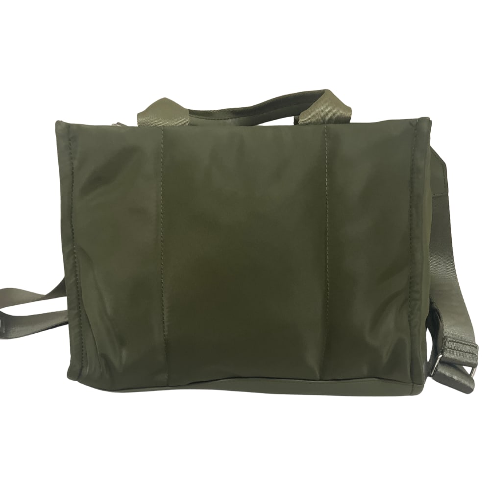 Dkny Green Canvas Tote - 2