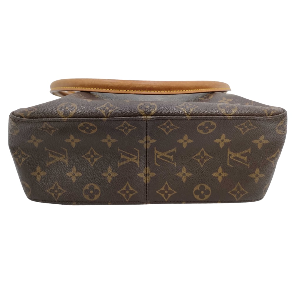 Louis Vuitton Looping Gm Brown Monogram Canvas Handbag - 3