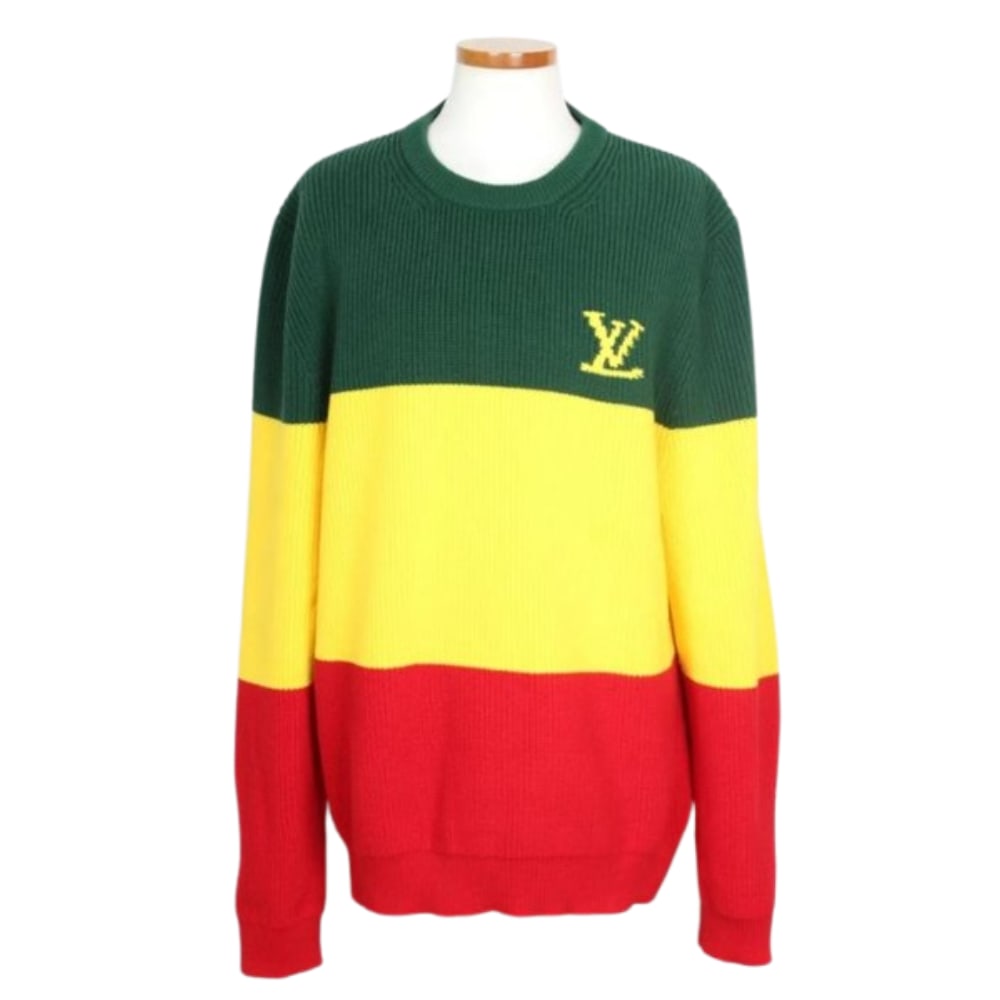 Louis Vuitton Mens Sweater: Louis Vuitton Mens Sweater size SmallColor Muliticolorcondition New