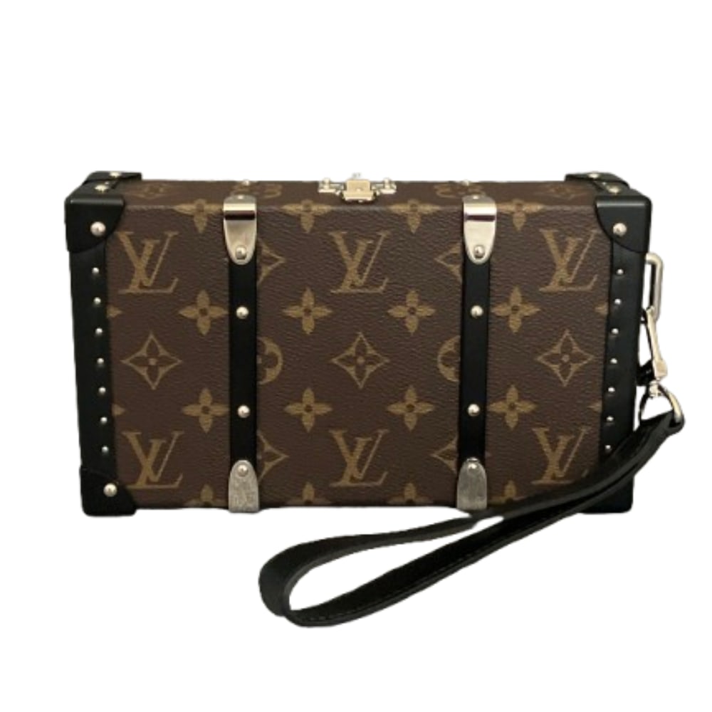 Louis Vuitton Wallet Trunk Neo Brown Monogram Leather Handbag: Louis Vuitton Wallet Trunk Neo Brown Monogram Leather Handbag